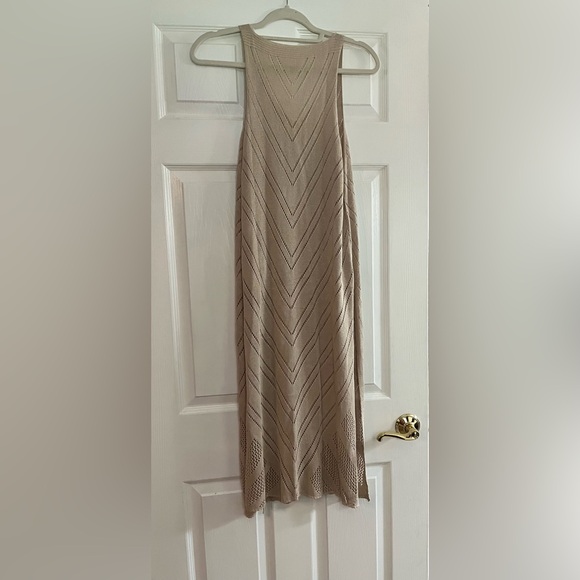 Cupshe NWT Size S Cream Maxi Life On The Beach Cover-Up - Picture 3 of 12